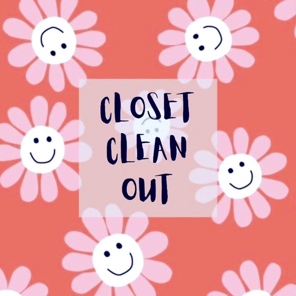 Donating clothes at the end of the month that are left over! Make an offer!